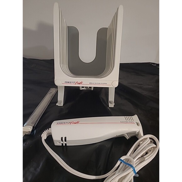 Presto Pride Bread Slicing System With Slicing Guide And Electric Knife - Picture 2 of 6